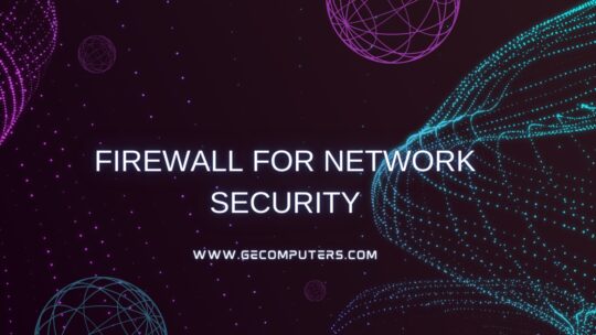 Firewall for network security